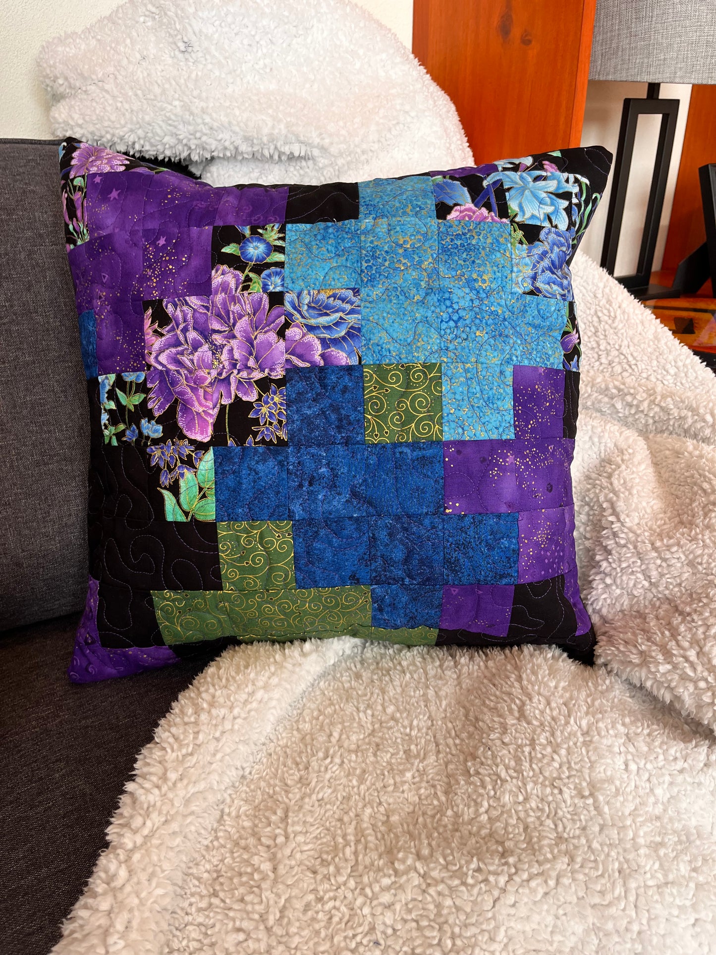 Cosy handmade lap-size quilts for comfort, decor and gifts