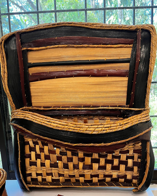 Handwoven Basket, Large Envelope Size