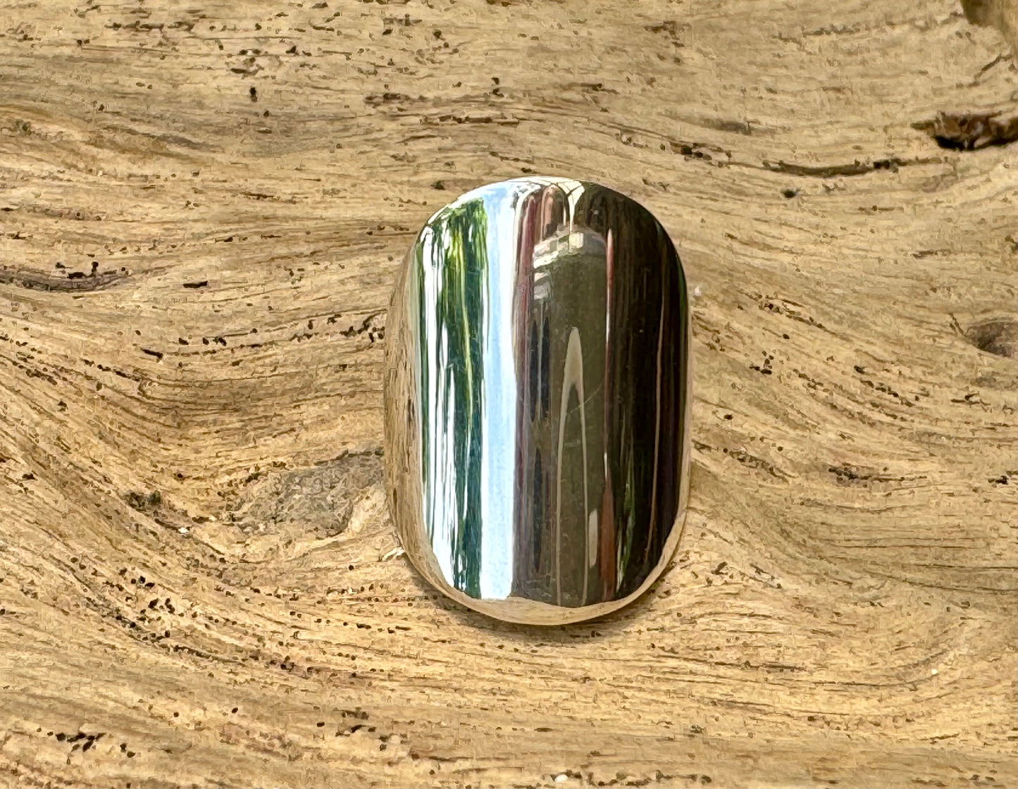 Sterling Silver Saddle Ring