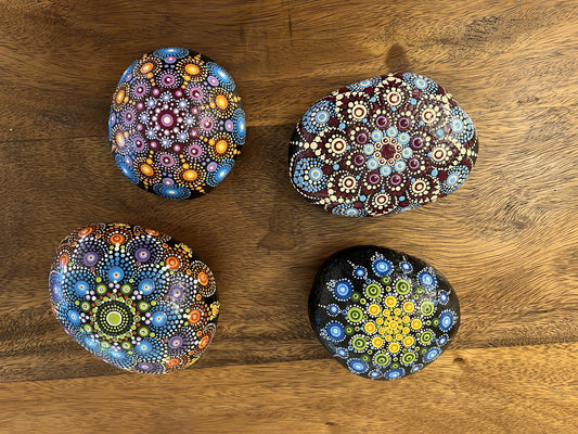 Mandala Painted Rocks