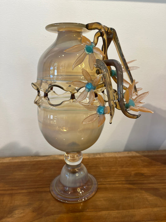 Glass Vase, Flame Work