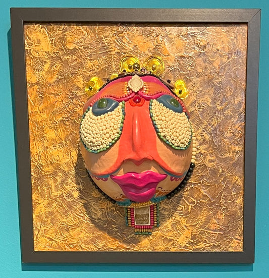Curly Character Mask