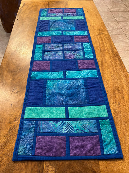 Batik Costa Rican Inspired Stained Glass Table Runners
