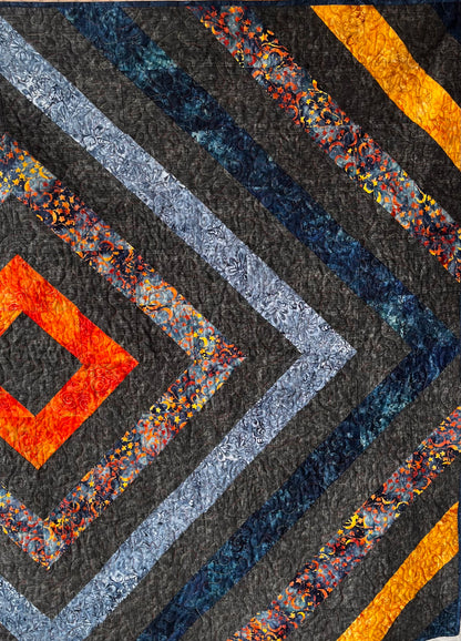 Cosy handmade lap-size quilts for comfort,  decor and gifts