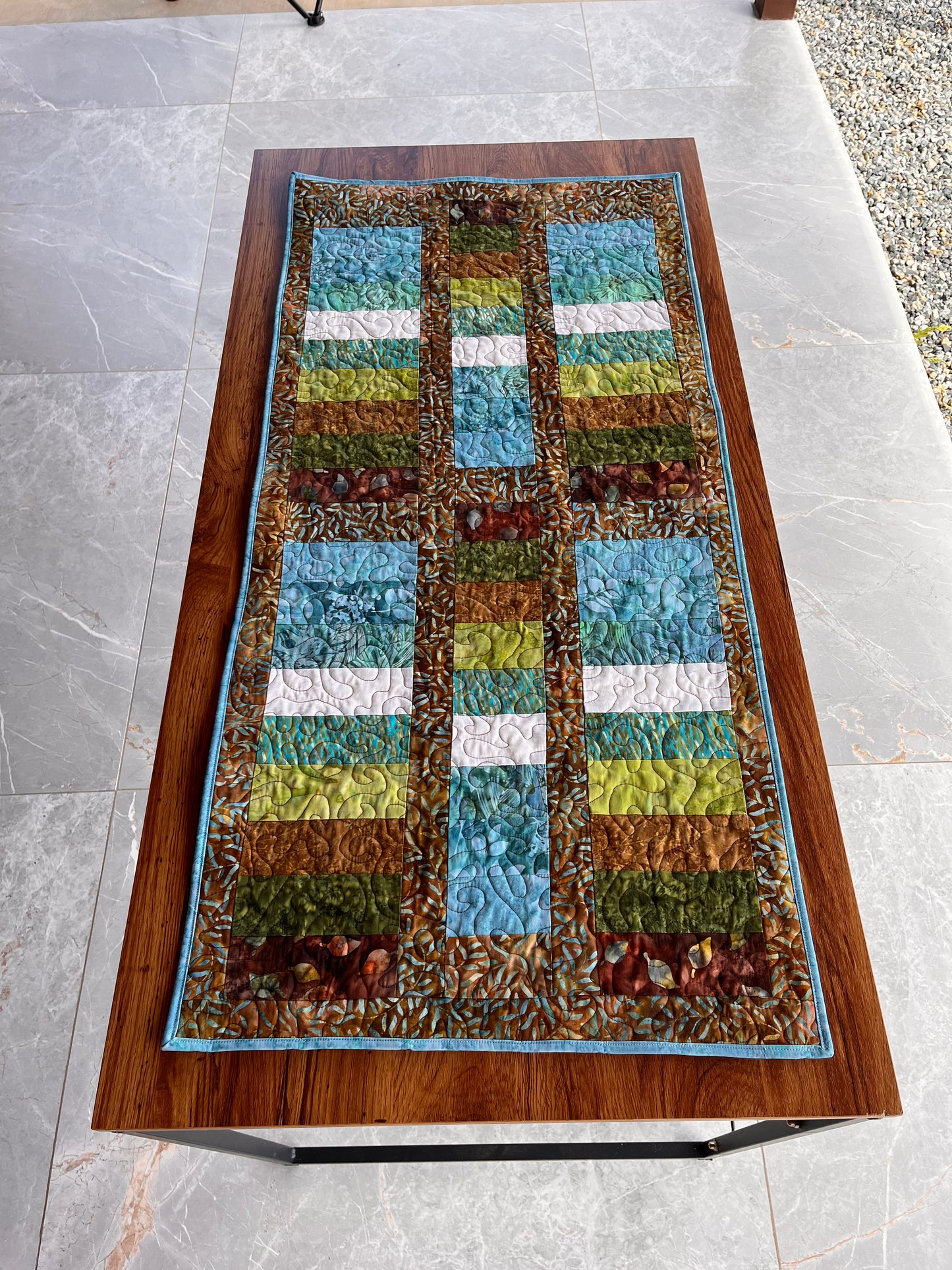 Harmony in Nature Table Runner