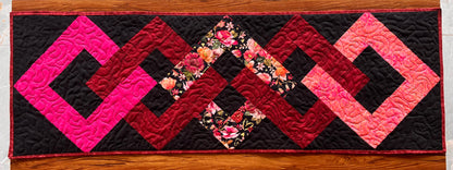 Batik Interlocking Squares Table Runners