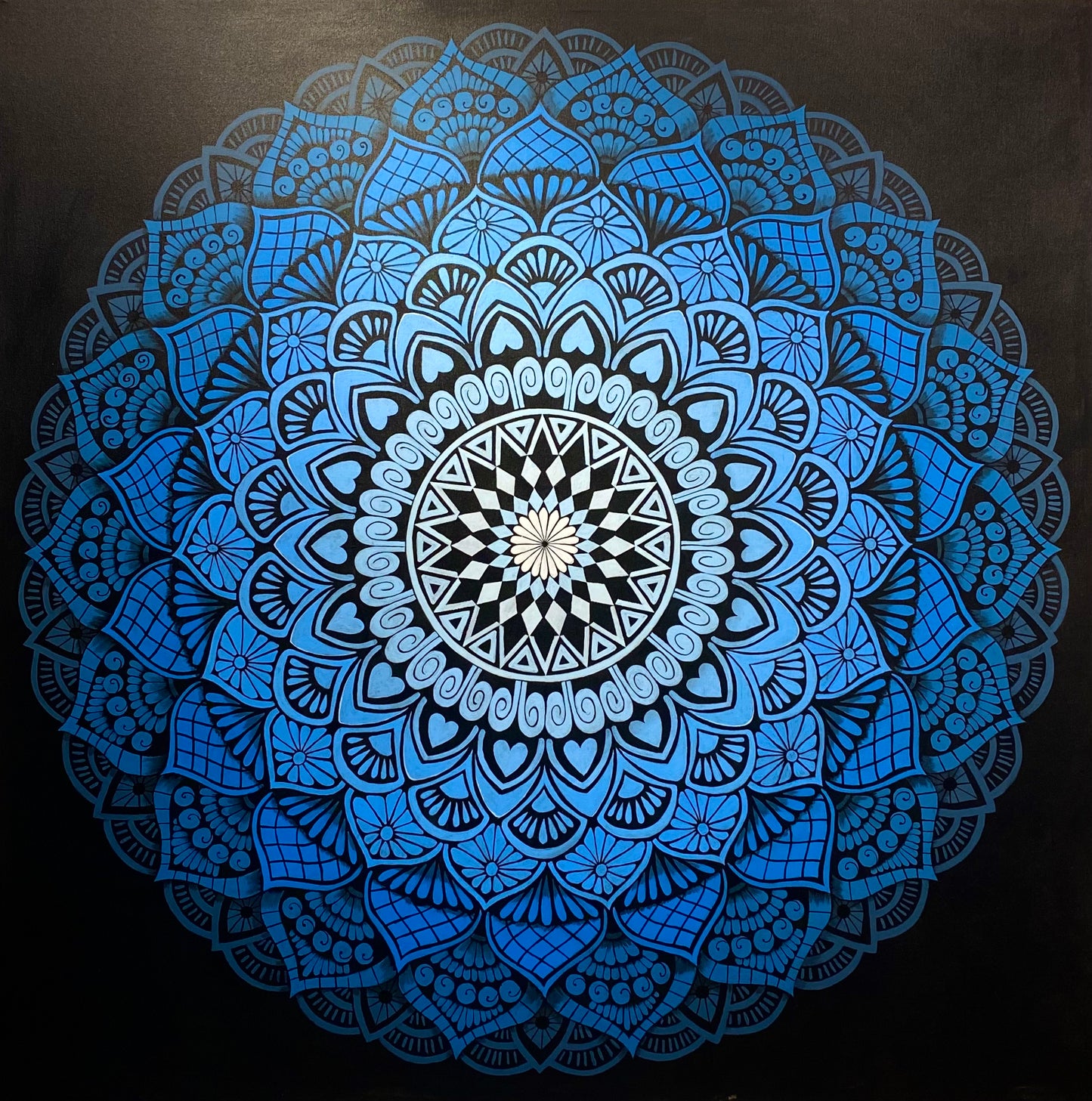 Mandala Azul