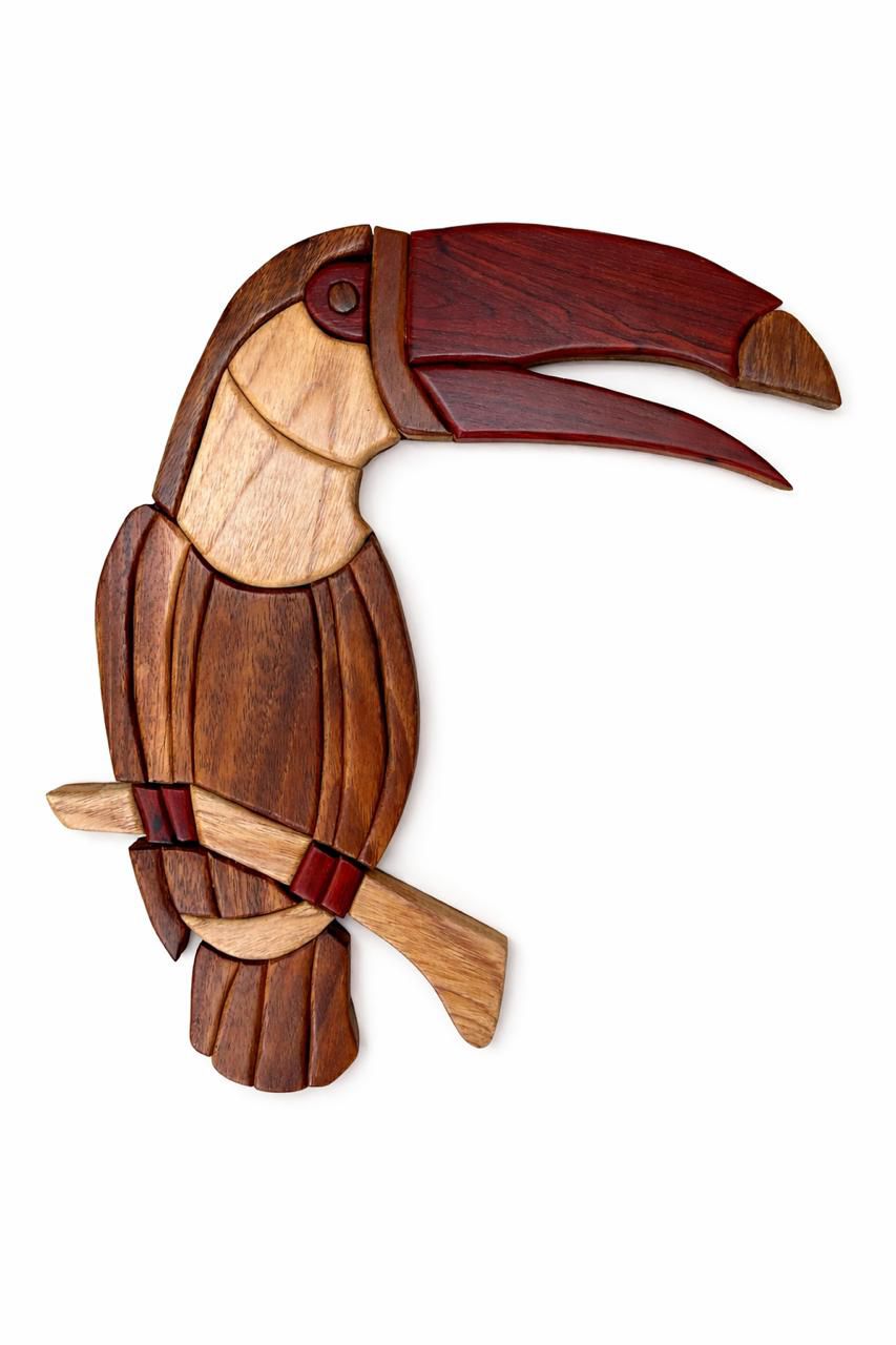 Carved Wood Toucan