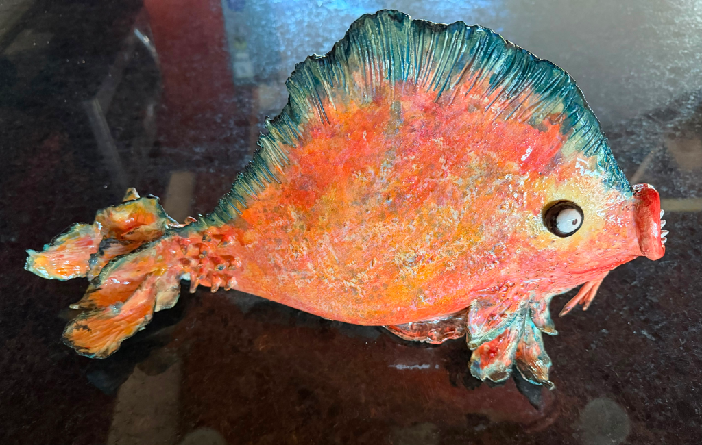 Large Ceramic Fish