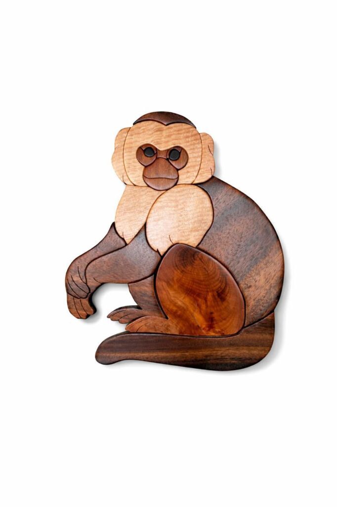 Carved Wood Monkey