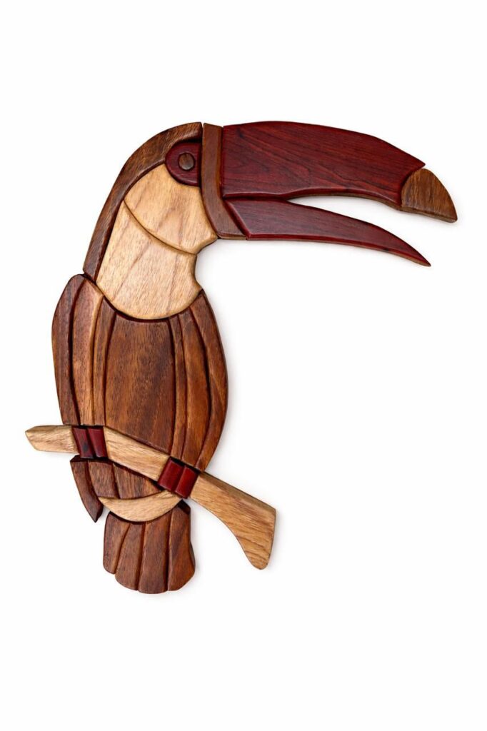 Carved Wood Toucan