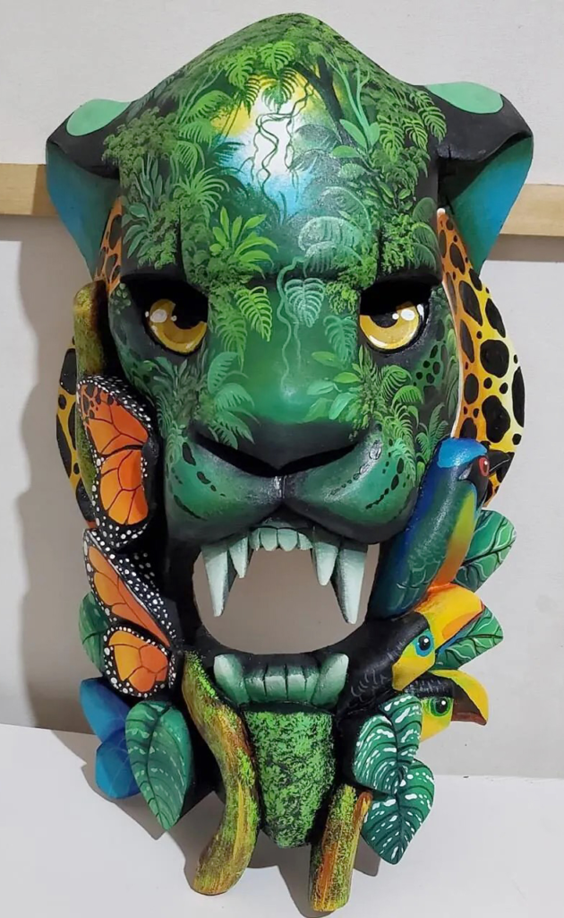 Emerald Roar Mask
